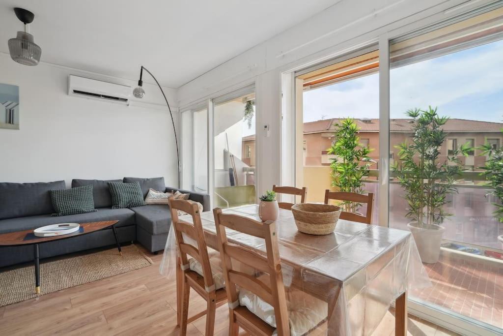 Charmant Appartement Vue Mer 7Eme - Plage 200M Marseille Kültér fotó